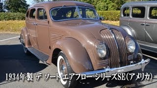 クラシックカーフェスタ　走行テスト　-デ ソート エアフロー シリーズSE-