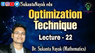 Lecture 22 - Optimization Techniques | Gradient Based Method | Quasi Newton Method