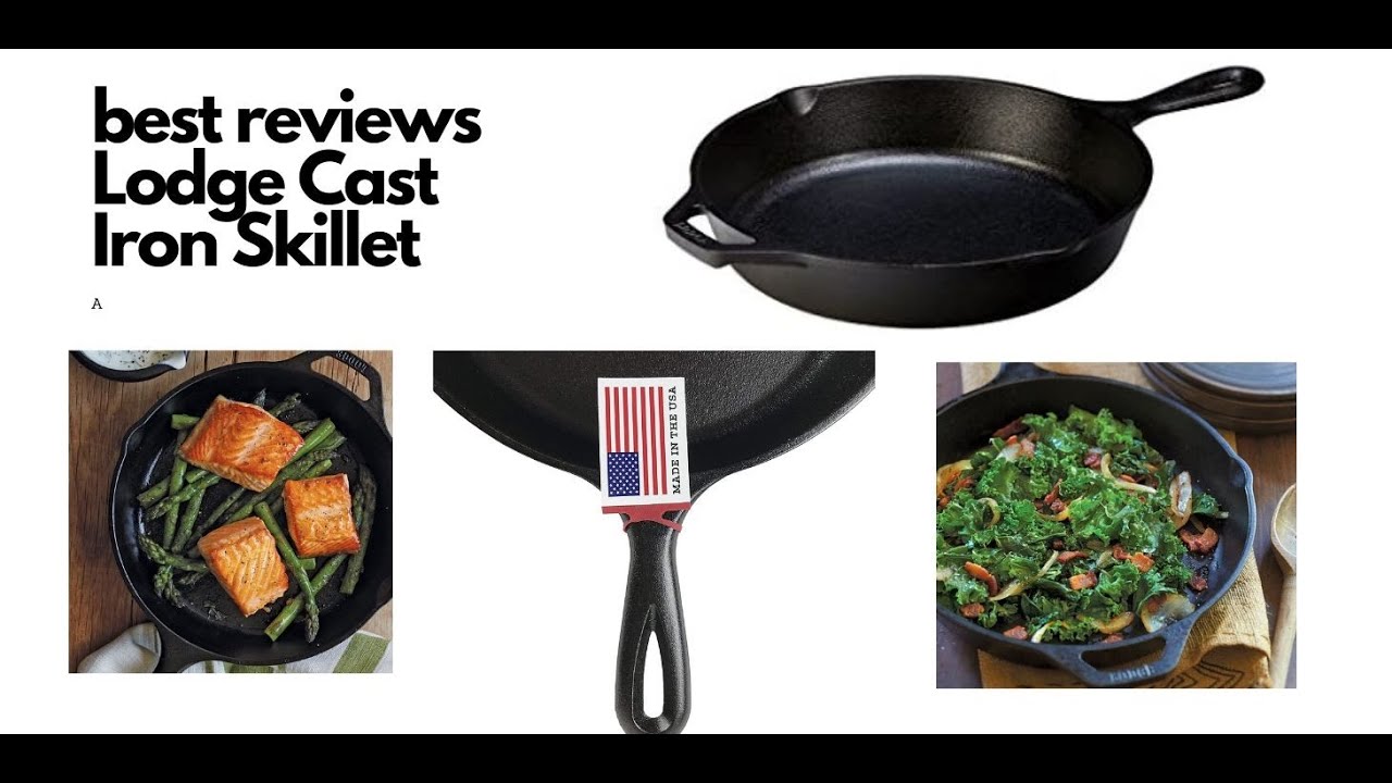 best reviews Lodge Cast Iron Skillet PreSeasoned With Assist Handle