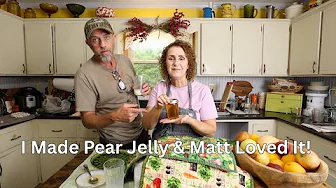 First Time Making Pear Jelly...It Was A Success 😄