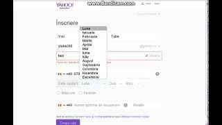 [Tutorial] Cum sa iti faci cont de yahoo. ( E simplu ) screenshot 2