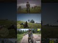 Arthur Morgan vs. Bounty Hunter in Red Dead Redemption 2! 🔥 #Shorts #reddeadredemption2