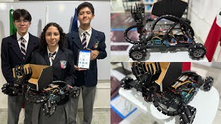ECOBOT - GENIUS OLYMPIAD 2025 ROBOTICS PROJECT BY SARA, ETHAN AND JUAN PABLO