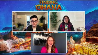 Kea Peahu and Owen Vaccaro share their favorite part about starring in "Finding 'Ohana!
