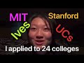 College Decision Reaction Video 2022 (MIT, Ivies, UCs, etc)