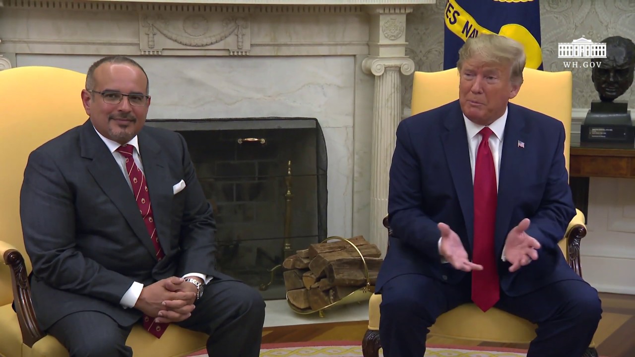 President Trump Participates in a Working Visit with the Crown Prince of the Kingdom of Bahrain