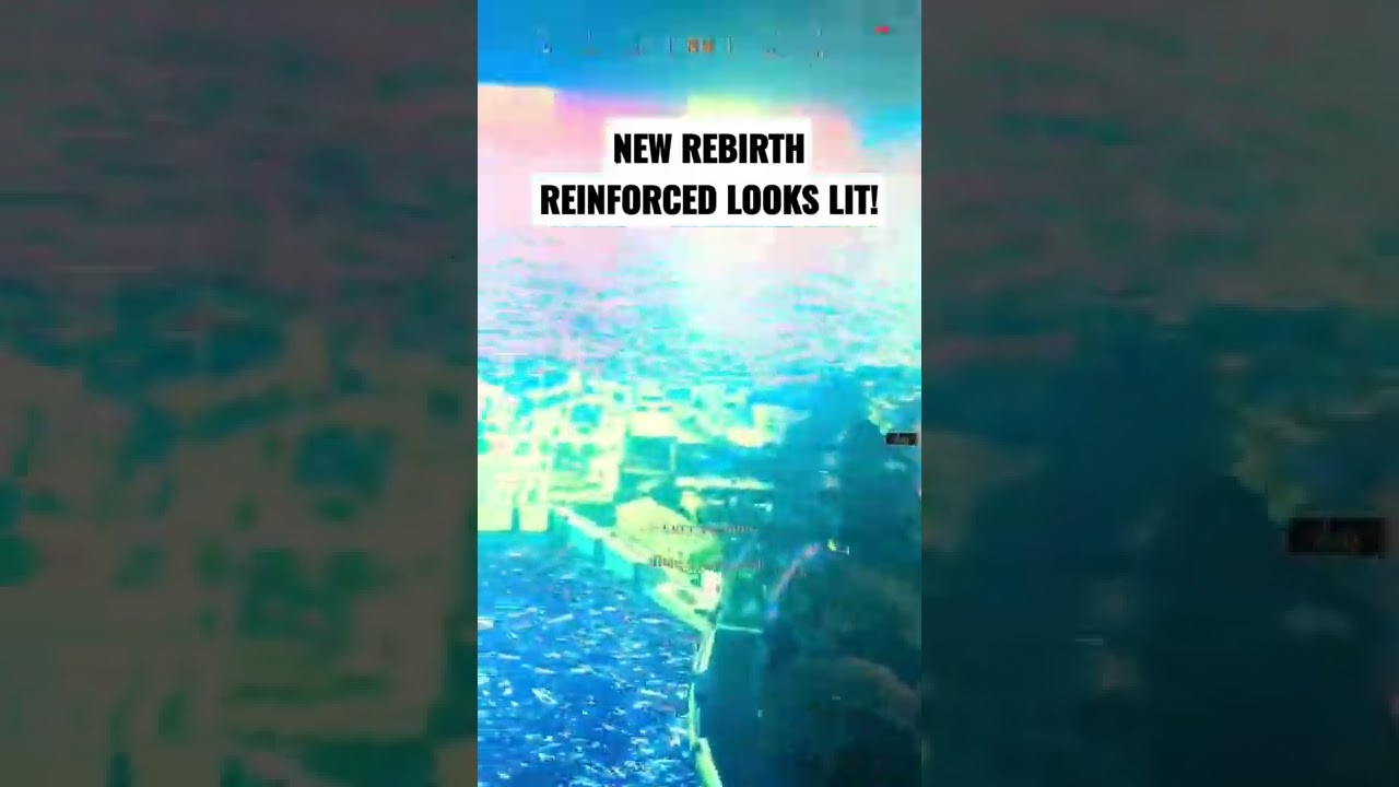 Got to try the NEW Rebirth Reinforced map!