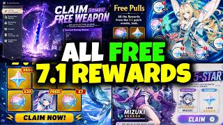THIS ANNIVERSARY IS DIFFERENT!!! ALL 7.1 FREE REWARDS & THE FREE 5 STAR LEAK - Genshin Impact