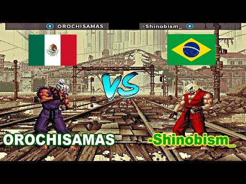 SNK vs. Capcom - SVC Chaos Super Plus - OROCHISAMAS vs -Shinobism_ FT5