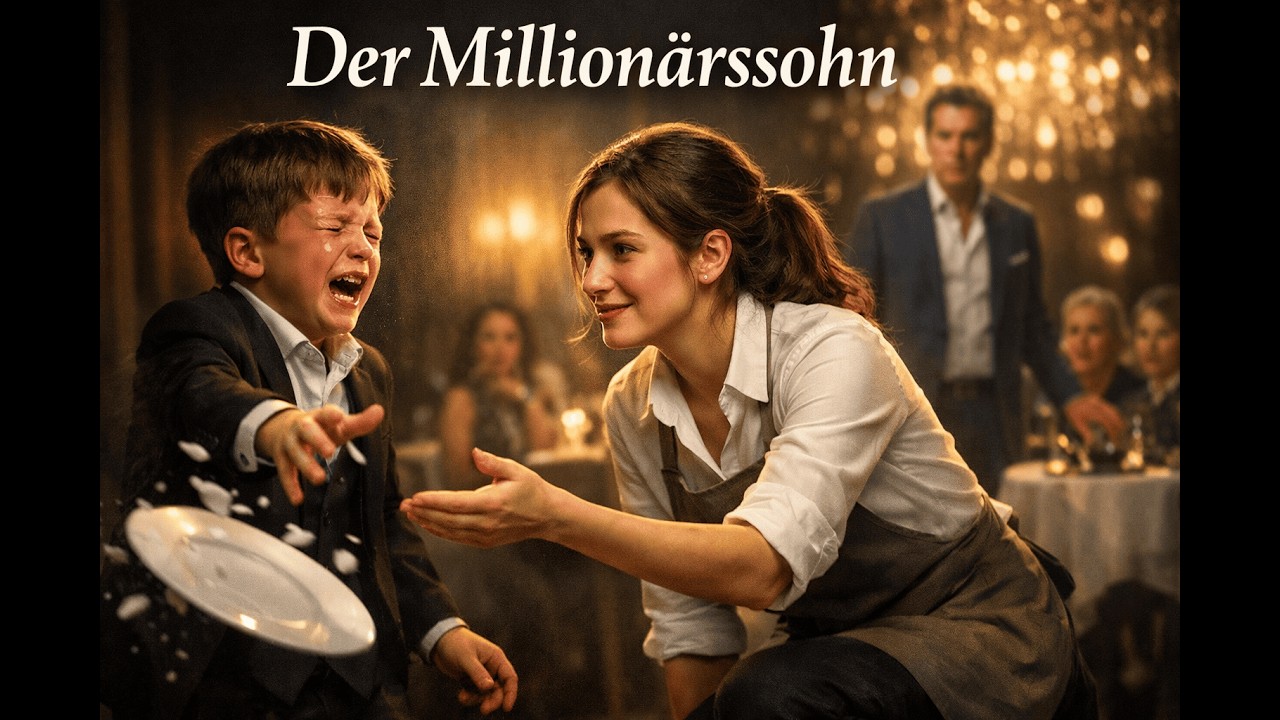 Der Milliardärssohn schrie verzweifelt … bis die schüchterne Kellnerin seine Hand nahm