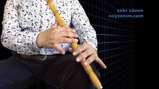 Ney Dersleri 12 Rüzgar Uyumuş, Ay Dalıyor Her Taraf Issız