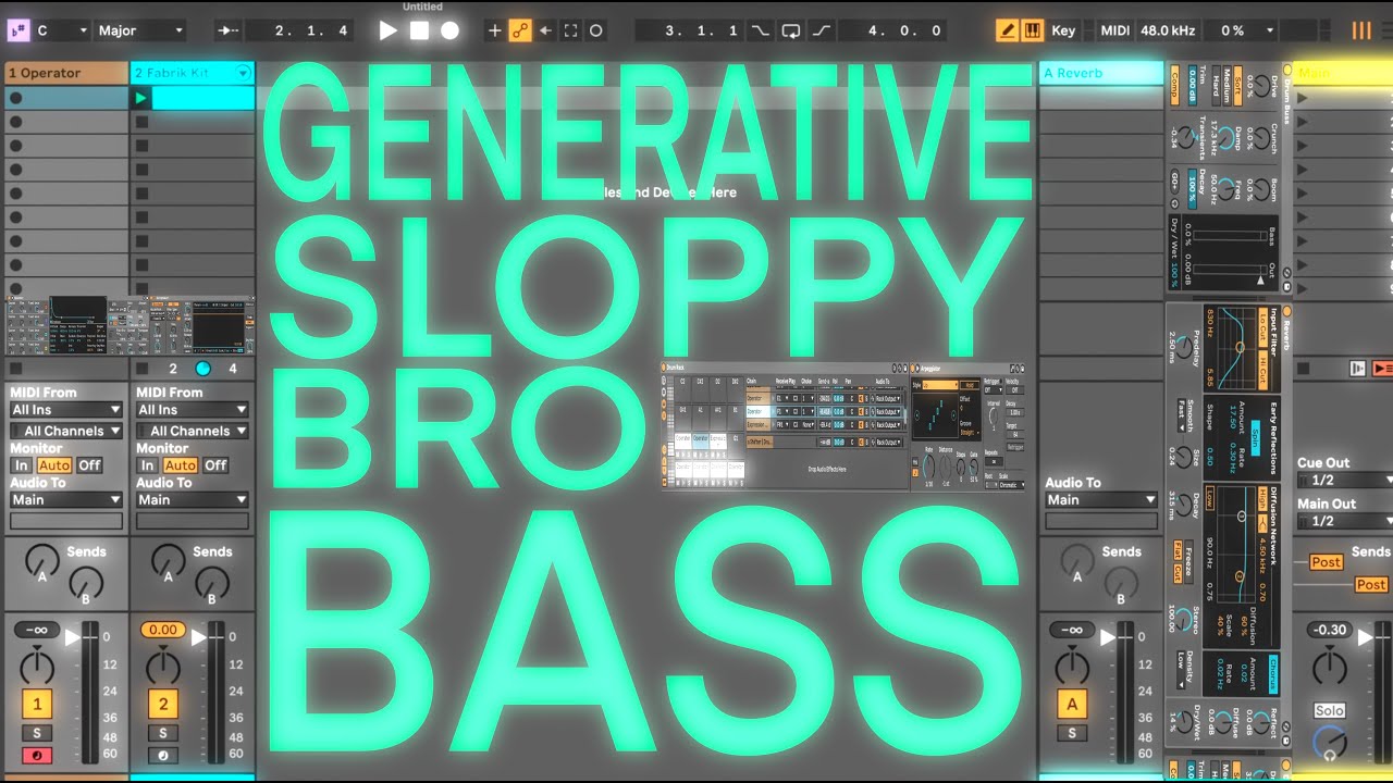 Ableton Live Bass Sound Design | Riddim Dubstep Glitch | User Friendly ...