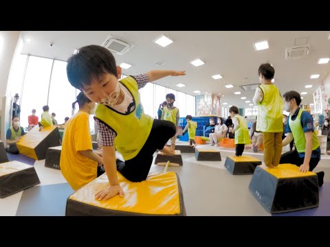 キッズパルクール体験会をやってきました【ボーネルンドあそびのせかい】