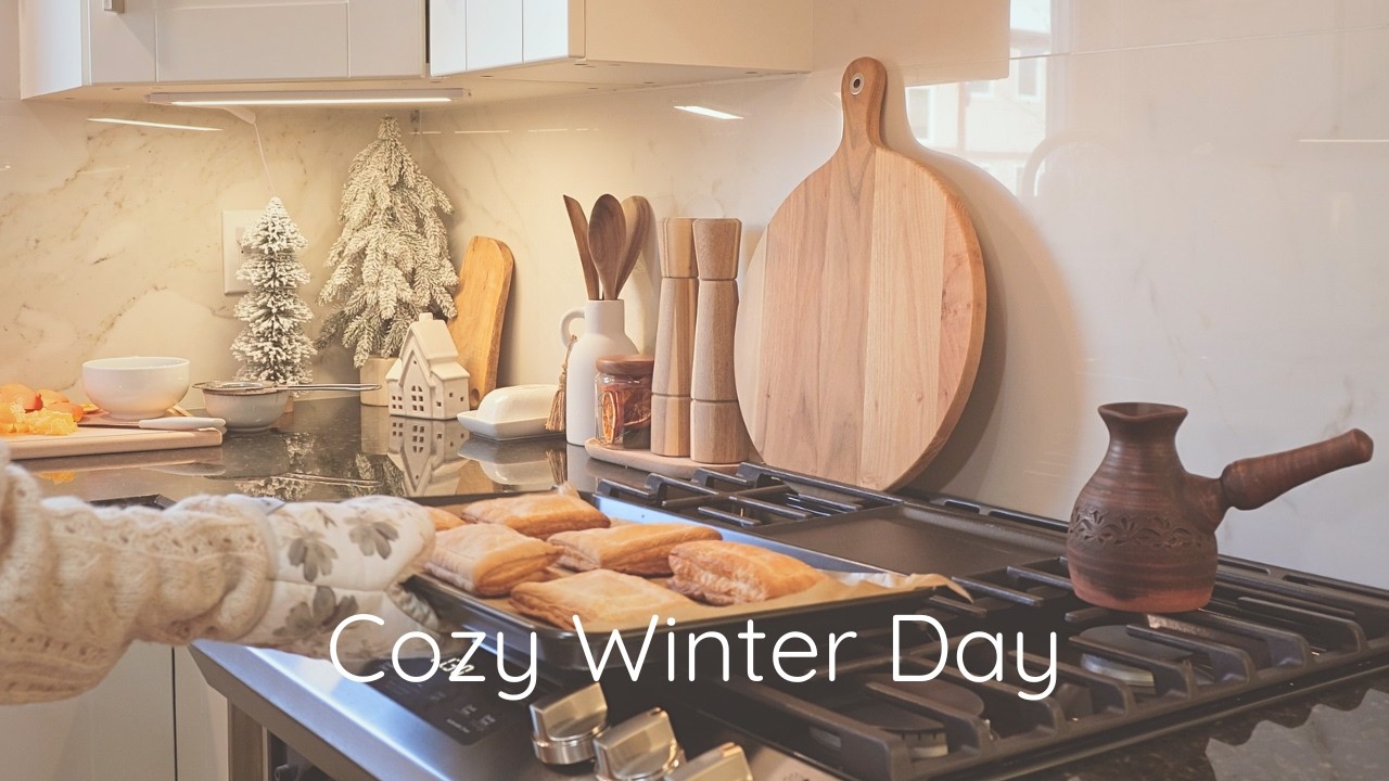 The Art of Slow Living ❄️ A Snowy Winter Day at Home | Cozy Family Vlog