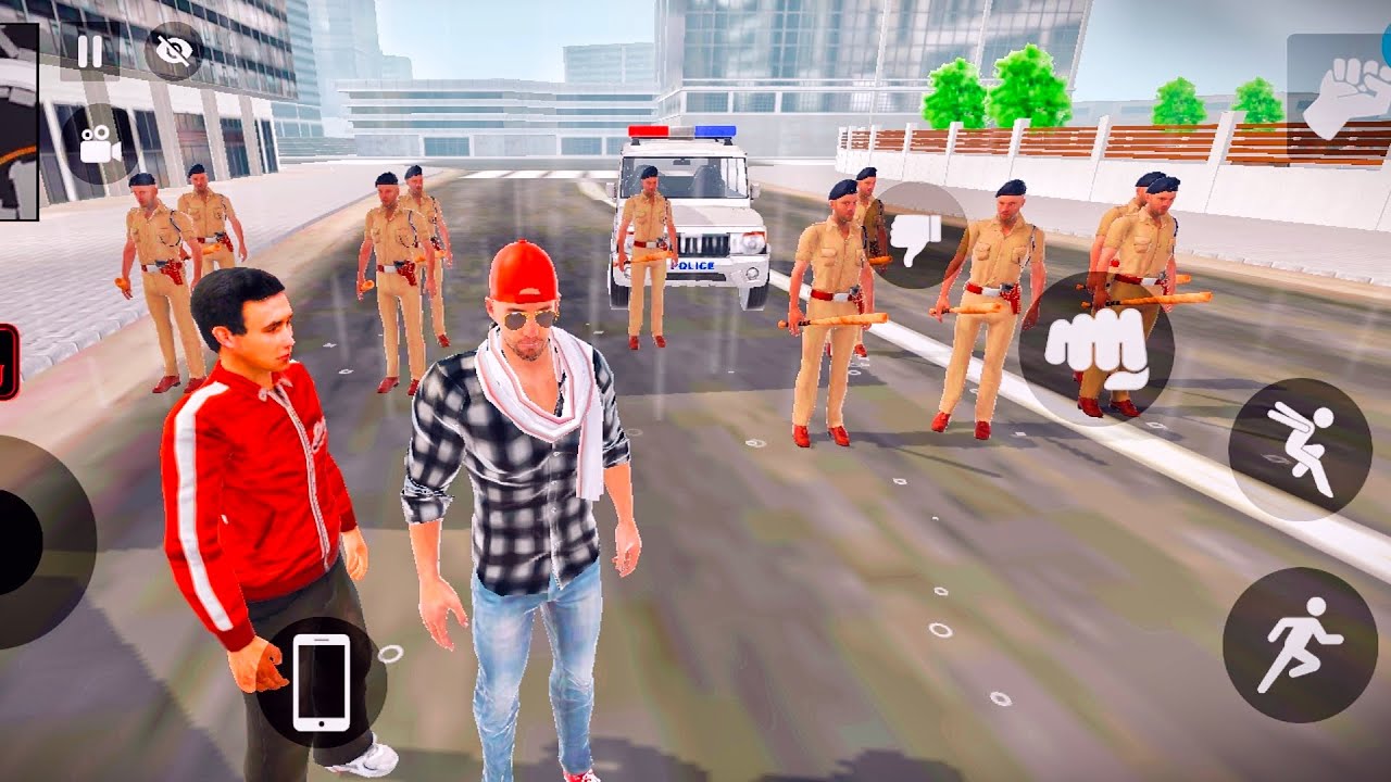 Hamari security 😱ke liye Aaye Police wale 🤯 Indian Theft Auto New Update 👍