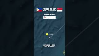 Manila To Singapore Flight Route