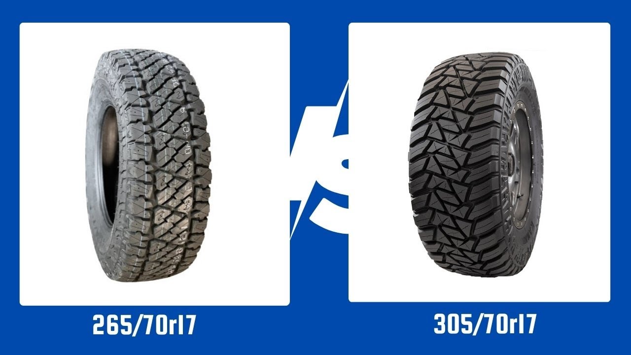 Tire Size 265/70r17 vs 305/70r17