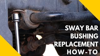 How To Replace Jeep JK Sway Bar Bushings - YouTube