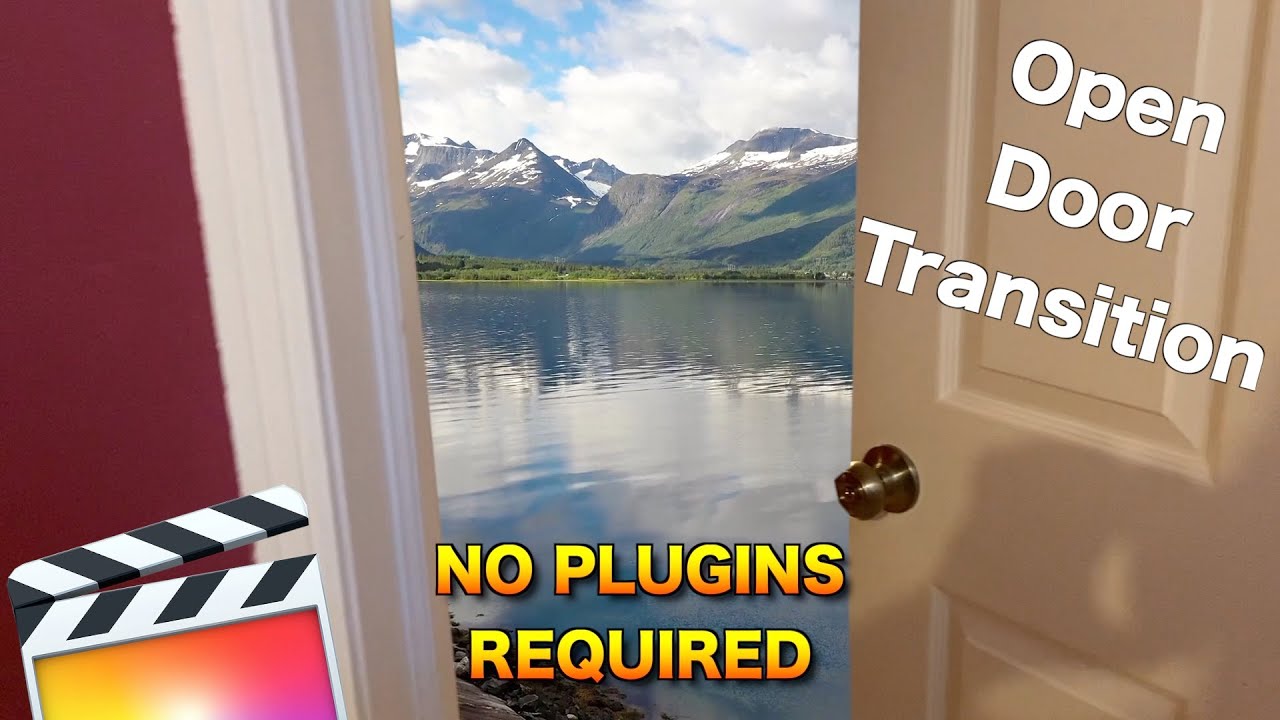 Magic Door Transition - FCPX ( No Plugins Final Cut Pro Effect ) - YouTube