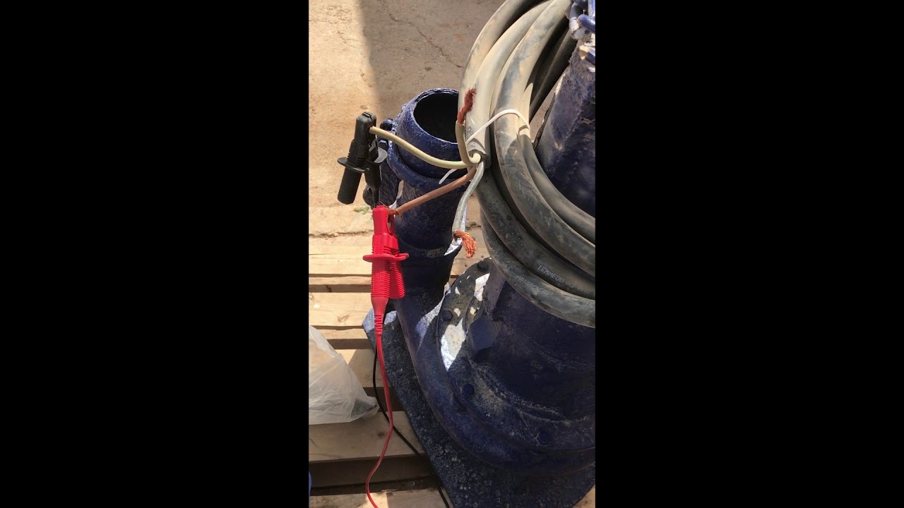 How to check MEGGER value for the Submersible pump motor YouTube