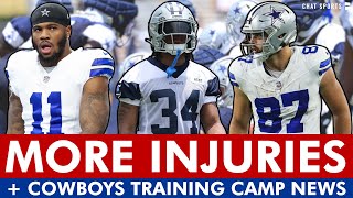 🚨 Jaydon Blue AND Jake Ferguson Hurt At Cowboys Training Camp + MIcah Parsons & Jerry Jones Absent