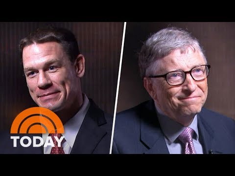 John Cena Teams Up With Bill Gates On Global Anti-Polio Campaign 'Rotary' | TODAY