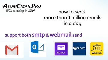 AtomEmailPro mass mailer bot now supports both webmail send and smtp send / fast and secure sending