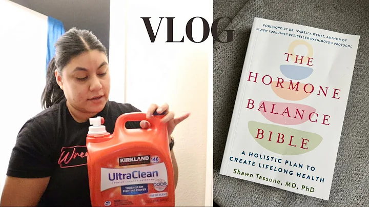 VLOG | LAUNDRY, HOLISTIC LIVING, AND WORKING ON BA...