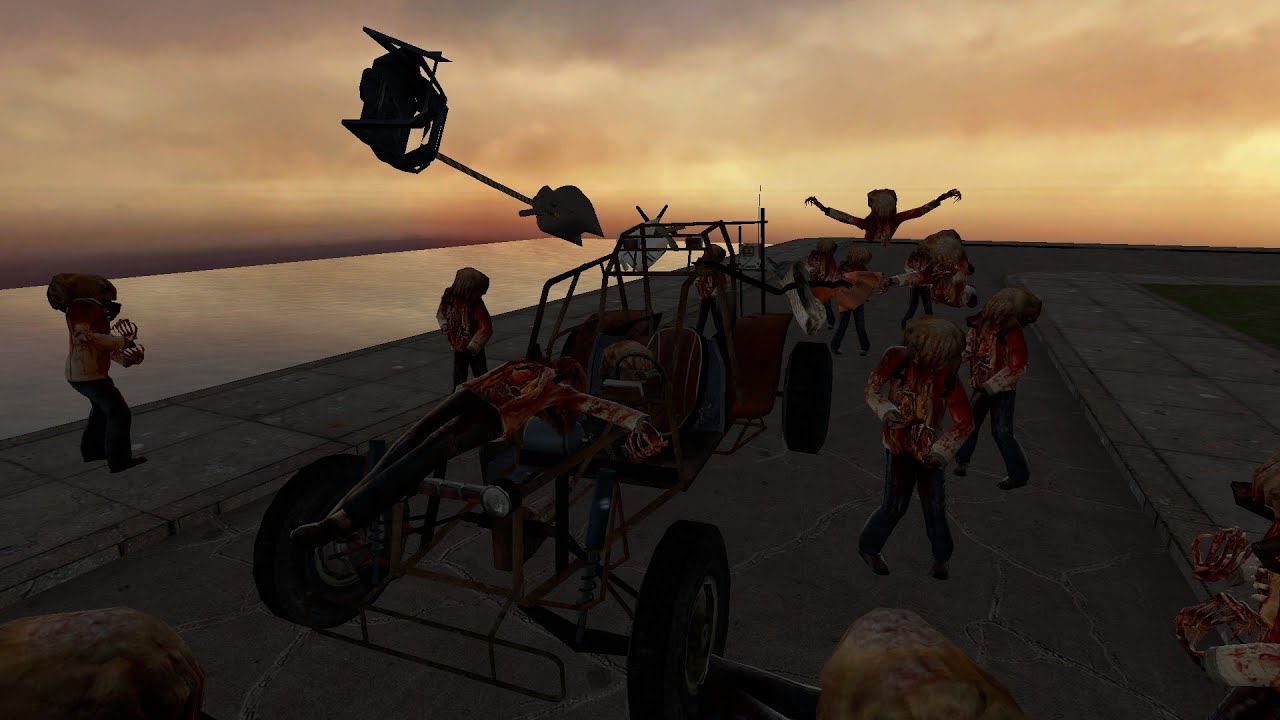 ZOMBIES ARE AFTER US IN GMOD! (Garry's Mod Roleplay Story)