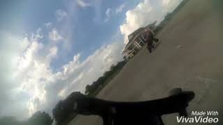 Latihan balap motor roadrace matic mio 130cc