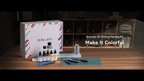 Anycubic 3D Printing Painting Kit | Make it colorful!