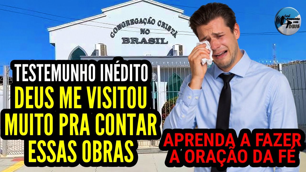Testemunho CCB- Esse testemunho vai exercitar a tua musculatura da Fé | Tua oração não será a mesma