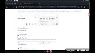 Microsoft Bing Translator Part 5 & Final Part: Thank you. In 2 different languages from English etc.