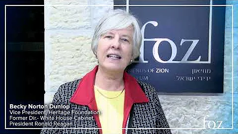 Becky Norton Dunlop meets the Friends of Zion