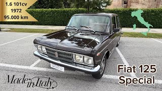125 Special… Special in name and in nature! ✨ Fiat 125 Special 1.6 101hp review - 1972 Mi Fiat 125 Special Italiano