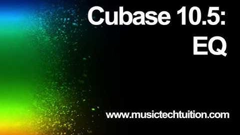 Cubase 10.5: EQ