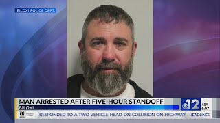 Biloxi man arrested after five-hour standoff
