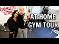 AT HOME GYM TOUR *workout essentials* VLOGMAS DAY 6
