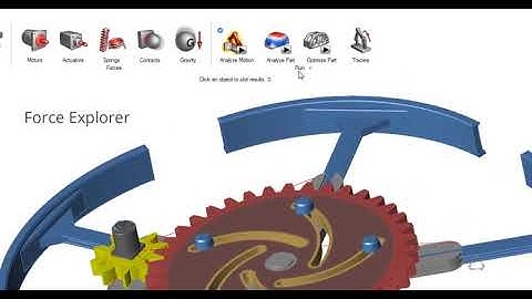 Motion Analysis in Altair Inspire