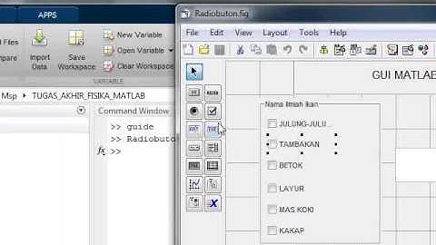 Pemrograman GUI Matlab check Box oleh Yogi Praman Putra bersama Ronald M Hutauruk