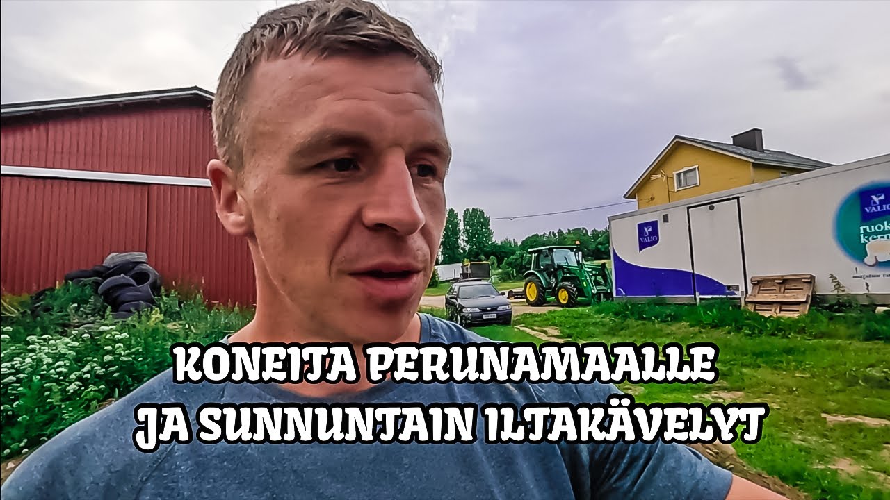Sunnuntain iltakävelyllä kasvustokatselmuksia ja hankintoja perunamaalle