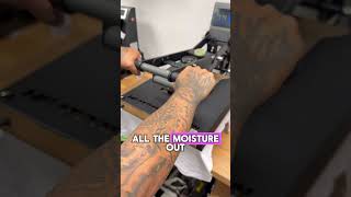 printing photos onto a cotton #tshirt  using the Sawgrass SG500 Versiflex printer #heatpress #diy