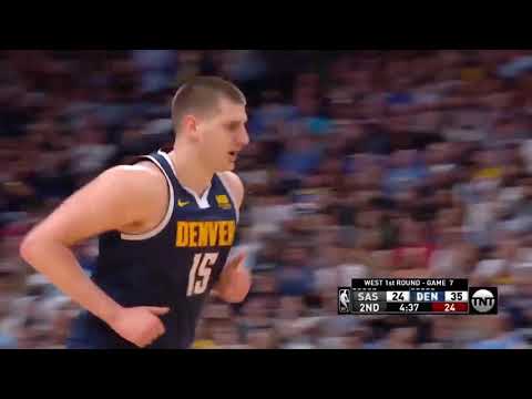 2019 NBA季後賽(馬刺 VS 金塊)game7 全場精華