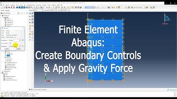 Abaqus: Create boundary control (BCs) & Apply Gravity Force part9 (Single Pile)