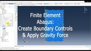 Abaqus: Create boundary control (BCs) & Apply Gravity Force part9 (Single Pile) Profile
