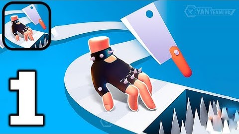 Hands Rush 3D - Gameplay Walkthrough Part 1 Beat the boss (Android,iOS)