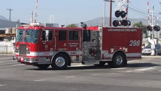 LAFD Engine 298 Responding