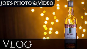 Creating Bokeh With Christmas Lights | Vlog