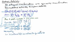 26E. Isotropic Materials