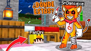 ¡ENTRAMOS a la CASA de SrGato.EXE en MINECRAFT! - MrOni ESCAPA de SrGato.EXE